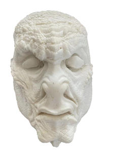 Máscara de Lagarto de Espuma de Látex y Silicona, Máscara de Maquillaje de Terror con Cicatrices y Heridas, Ideal para Películas, Fiestas y Halloween - Product Image 4