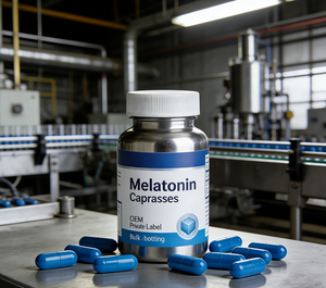Melatonin Kapsülleri Uyku Döngüsü Düzenleyici Jet Lag Giderici OEM/ODM Bağımlılık Yapmayan Uyku Destekleyici Kapsüller - Product Image 1