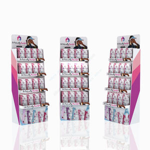 ชั้นวางสินค้าพีวีซีแบบพับได้สำหรับสินค้าสัตว์เลี้ยงและอาหาร ชั้นวางโชว์สินค้าร้านขายสัตว์เลี้ยงทำจากแผ่นโฟมพีวีซี - Product Image 2