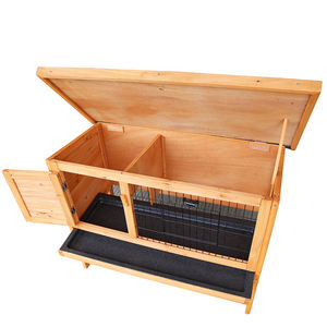 WoodVille Personnalisation Clapier à lapin en bois Maison Clapier à lapin en bois bon marché à vendre - Product Image 4