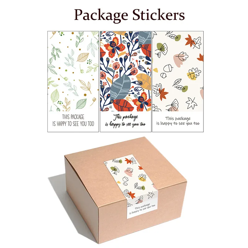 Custom wholesale packaging shipping logo label stickers die cut adhesive roll label   waterproof vinyl pvc labels for box food