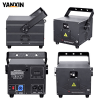 Projecteur laser DMX pour scène, animation 3D couleur RGB, contrôle par application, 5W 6W 8W 10W, pour discothèque, fête, club, mariage