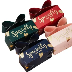 Wholesale creative love heart specially Wedding Gift boxes packaging sweets chocolate candy cardboard confectionery paper box