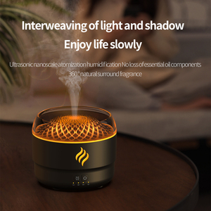 Difusor Ultrasónico de Aroma, Humidificador de Aire Eléctrico, Fragancia, Volcán, 7 Colores, Luz Led Cambiante, Aceite Esencial para Hotel - Product Image 3