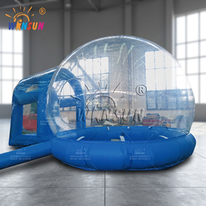 Globe de neige gonflable en PVC WINSUN, tente transparente imperméable avec installation facile, hauteur de 10 à 12 pieds - Product Image 2