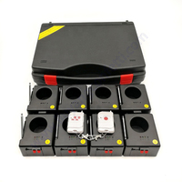 Batterie de fontaine d'intérieur Ce avec récepteur de scène, Machine à feu d'artifice froide, système de tir pour les fêtes, spectacle et fêtes, 8 pièces