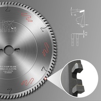 Lame de scie circulaire TCT spéciale pour la découpe de panneaux, 300 mm (12 pouces), 96 dents, bord lisse, pour panneaux composites en bois, certifiée ISO CE