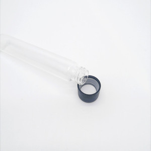 Tubes à essai en verre 20 x 120 mm Tubes à essai plats transparents avec bouchons à vis pour sels de <span class=keywords><strong>bain</strong></span>, stockage de bonbons, fête avec joint en mousse - Product Image 5