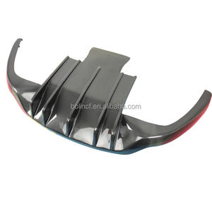 Difusor trasero de fibra de carbono estilo <span class=keywords><strong>MC</strong></span> para <span class=keywords><strong>Maserati</strong></span> Granturismo GTS parachoques trasero difusor de labios kit de carrocería 2008-2016 - Product Image 3