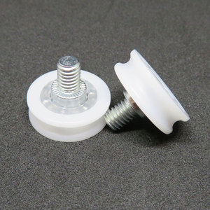 19mm 22mm 24mm 26mm 28mm 30mm ngăn kéo con lăn nhựa Nylon POM ngăn kéo ròng rọc thay thế bánh xe mang ròng rọc nhỏ với các loại hạt - Product Image 5