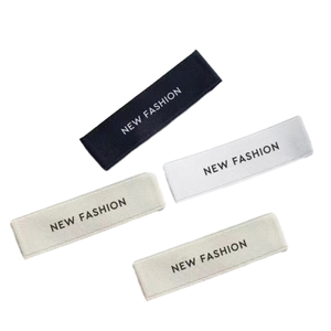 Étiquettes de vêtements personnalisées imprimées à prix d'usine, avec votre propre logo et nom de marque, différents types d'étiquettes tissées pour vêtements - Product Image 4