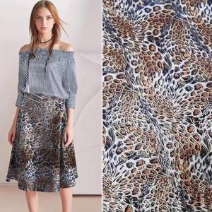 Tissu imprimé peau d'animaux personnalisée de haute qualité, en mousseline polyester, en daim, chita africaine, pour manteau - Product Image 4