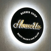 Enseigne lumineuse LED personnalisée pour restaurant, café, bureau, maison, hôpitaux – Boîte à lumière LED, enseigne projecteur, enseigne lumineuse LED