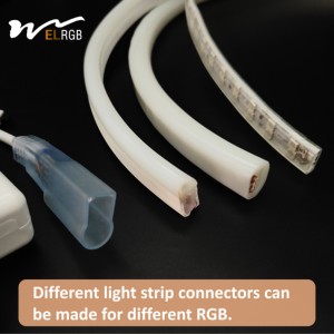 Vỏ kim loại cao áp 110V 220V ánh sáng không thấm nước RGB ánh sáng Dải điều khiển Điều khiển từ xa + điều khiển - Product Image 5