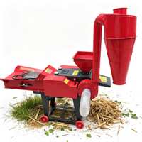 Broyeur de herbe pour usage agricole, machine multifonctionnelle pour broyer les tiges de maïs et les coques de riz, équipement de broyage pour la production d'aliments pour animaux