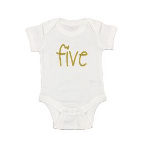 Conjunto de regalo de ropa de bebé recién nacido al por mayor: Body de algodón 100% con estampado dorado y peleles, para empaque en caja o venta a granel. - Product Image 2