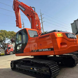 Excavatrice sur chenilles hydraulique d'origine Doosan DX225LC-9C, 22 tonnes, équipement de construction d'occasion - Product Image 1