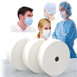 قماش طبي غير منسوج 100% بوليستر سبونبوند SSS/SS، مقاوم للأشعة فوق البنفسجية، قابل للتنفس ومقاوم للماء، مادة خام لحفاضات الأطفال والكبار - Product Image 6