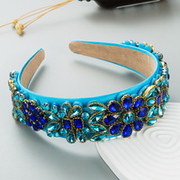 Bandeau en cristal pour filles, fait à la main, accessoires de mariée de luxe