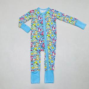 Ruidian - Pijama <span class=keywords><strong>de</strong></span> Bambú para Bebé, Personalizado, al por Mayor, Precio Competitivo, con Cierre, No Aburrido, Unisex, con Estampado Infantil - Product Image 2