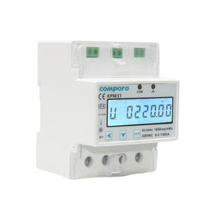 Medidor inteligente inalámbrico GSM 4G, lectura en línea de datos, potencia limitada, riel Din de 1 fase, medidor eléctrico prepago - Product Image 4