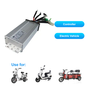 Venta al por mayor de alambre sin escobillas DC 48V/60V 30A controlador de Motor Scooter Eléctrico controlador de velocidad para motocicleta - Product Image 1