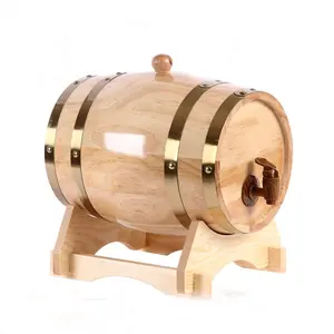 wholesale custom 3l wooden barrel