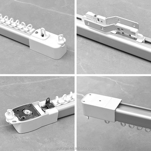 Rail <span class=keywords><strong>de</strong></span> rideau extensible avec kit moteur intelligent, rideau extensible intelligent et kit maison intelligente, moteur <span class=keywords><strong>de</strong></span> rideau électrique - Product Image 4
