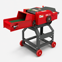 Machine à couper l'herbe électrique 2,2 kW, broyeur de paille agricole, récolteuse de fourrage