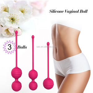 SacKnove-Machine d'exercice en silicone intelligente pour <span class=keywords><strong>Geisha</strong></span>, jouet sexuel vaginal, <span class=keywords><strong>boule</strong></span> <span class=keywords><strong>de</strong></span> Kegel pour femme, 3 pièces - Product Image 2