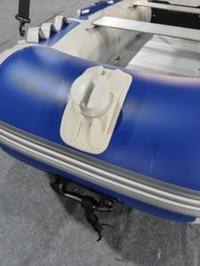 Bote de remos inflable de PVC portátil de 3,6 m para entretenimiento al aire libre, bote inflable plegable para peces - Product Image 4