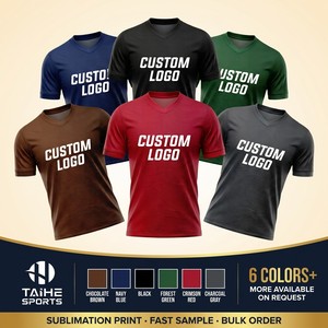 Men's <b>Soccer</b> Jersey Football Uniform 100% Polyester Quick Dry Custom Sublimation Printing OEM Service High Quality Sport Jersey - Product Image 3