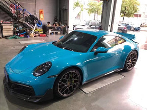 Kit carrosserie ZNDR pour 992 New TurboS avec pare-chocs, diffuseur, aileron et jupes latérales – Amélioration autocollante pour remplacement/réparation - Product Image 3