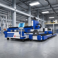 Machine de découpe laser à fibre CNC professionnelle 1000W 3000W, nouvelle tête laser pour tuyaux métalliques de 6m compatible Raytools, prend en charge AI/LAS
