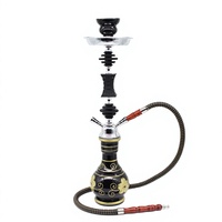 Chicha transfrontalière en métal givré, style moderne et minimaliste, taille moyenne, vente directe usine