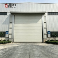 Puertas Seccionales Industriales QIMEN de Alta Calidad para Exteriores de Almacenes, Adaptadas a Diferentes Condiciones de Viento y con Aislamiento Térmico
