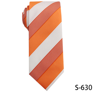<span class=keywords><strong>Cravate</strong></span> orange pour hommes d'affaires rétro mode chemise de gentleman de haute qualité costume <span class=keywords><strong>cravate</strong></span> à la main - Product Image 6