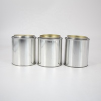Mini-boîtes de peinture, boîtes de peinture rondes vides personnalisées en usine pour pigments artistiques, échantillons de revêtements et emballages décoratifs