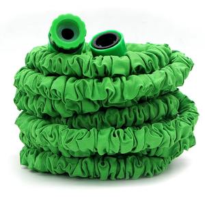 Approvisionnement d'usine OEM 3 couches de tuyau d'arrosage extensible en latex tuyau d'arrosage rétractable avec pistolet de pulvérisation à 7 fonctions - Product Image 2