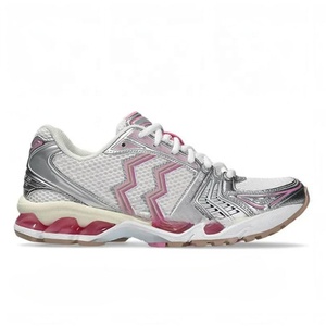 Nouvelles Chaussures <span class=keywords><strong>de</strong></span> Course Designer 2160, Baskets Plateforme 1130, Chaussures d'Entraînement d'Extérieur K14, Noires Argent Pur, à Lacets, pour la Marche - Product Image 6