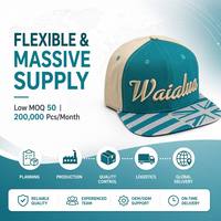 Gorra de Béisbol Bicolor Cian y Blanco, Réplica 100% Directa de Fábrica, con Visera Rayada y Logotipo Bordado, Servicio OEM