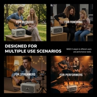 Amplificateur de guitare multifonction Musiccube MA60III 120W, combo pour basse et guitare électrique, haut-parleur de rue rechargeable et portable