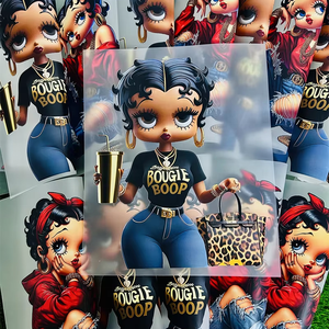 สติกเกอร์รีดร้อนคุณภาพสูงแบบกำหนดเอง พิมพ์ดิจิตอลด้วยเทคโนโลยี DTF พร้อมใช้งาน - Product Image 1