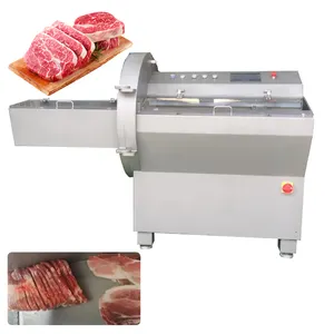 Frozen Meat Steak Cutting Slicer Machine Cheese And Ham Slicer Automatic