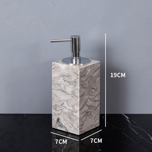 Hot Sale & High Quality Natural Marble Ceramic <b>Soap</b> Dispenser for Bathroom - Product Image 4