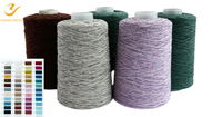 Fil chenille 12S en polyester haute résistance, anti-casse, lisse, pour vêtements, couvertures, crochet DIY, vente en gros