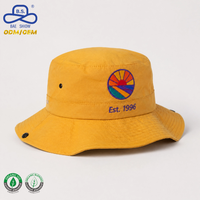 Chapeau Bob en Coton Personnalisé avec Logo, Protection UV, Unisexe, pour Hommes et Femmes, Broderie Extérieure, Vente en Gros