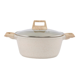 Non-Stick <b>Soup</b> <b>Pot</b> 3.1-4L Maifan Stone Multi-Layer Bottom Insulation Household Cooking <b>Pot</b> - Product Image 5