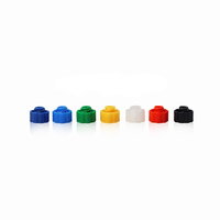 Inyector de aguja de dispensación tapón de sellado de almacenamiento Mini Luer Lock jeringa consejos de la cabeza