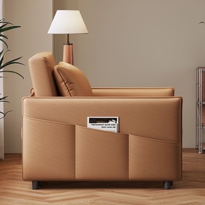 Canapé-lit pliant en cuir de luxe moderne canapé-lit coulissant pliable avec des prix bon marché meubles de chambre à coucher de salon - Product Image 5